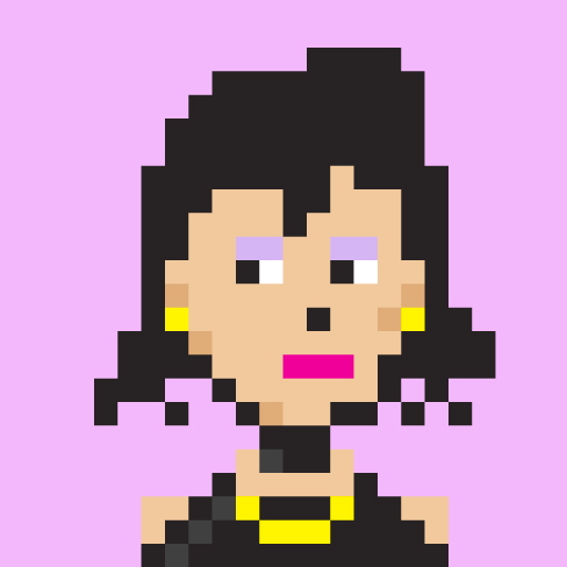 Charm Pixels character