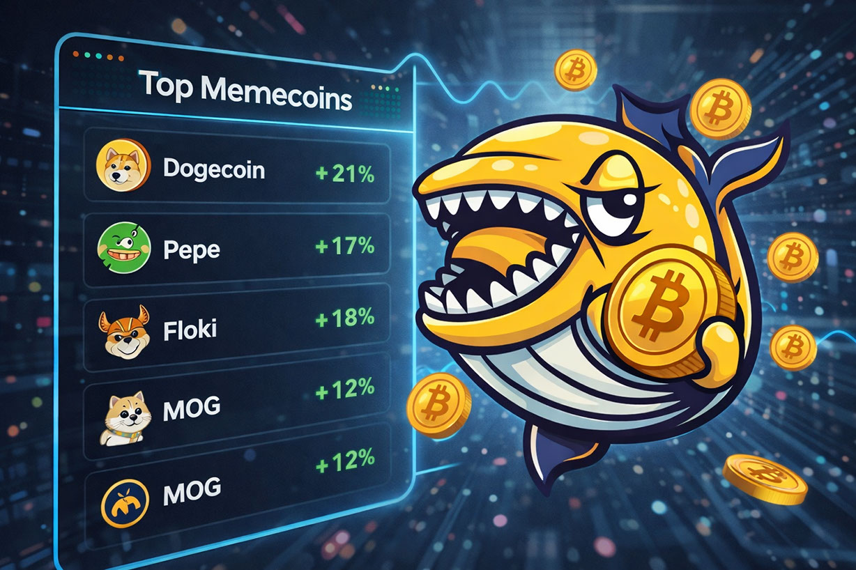 Viral Crypto Memecoin Infographic