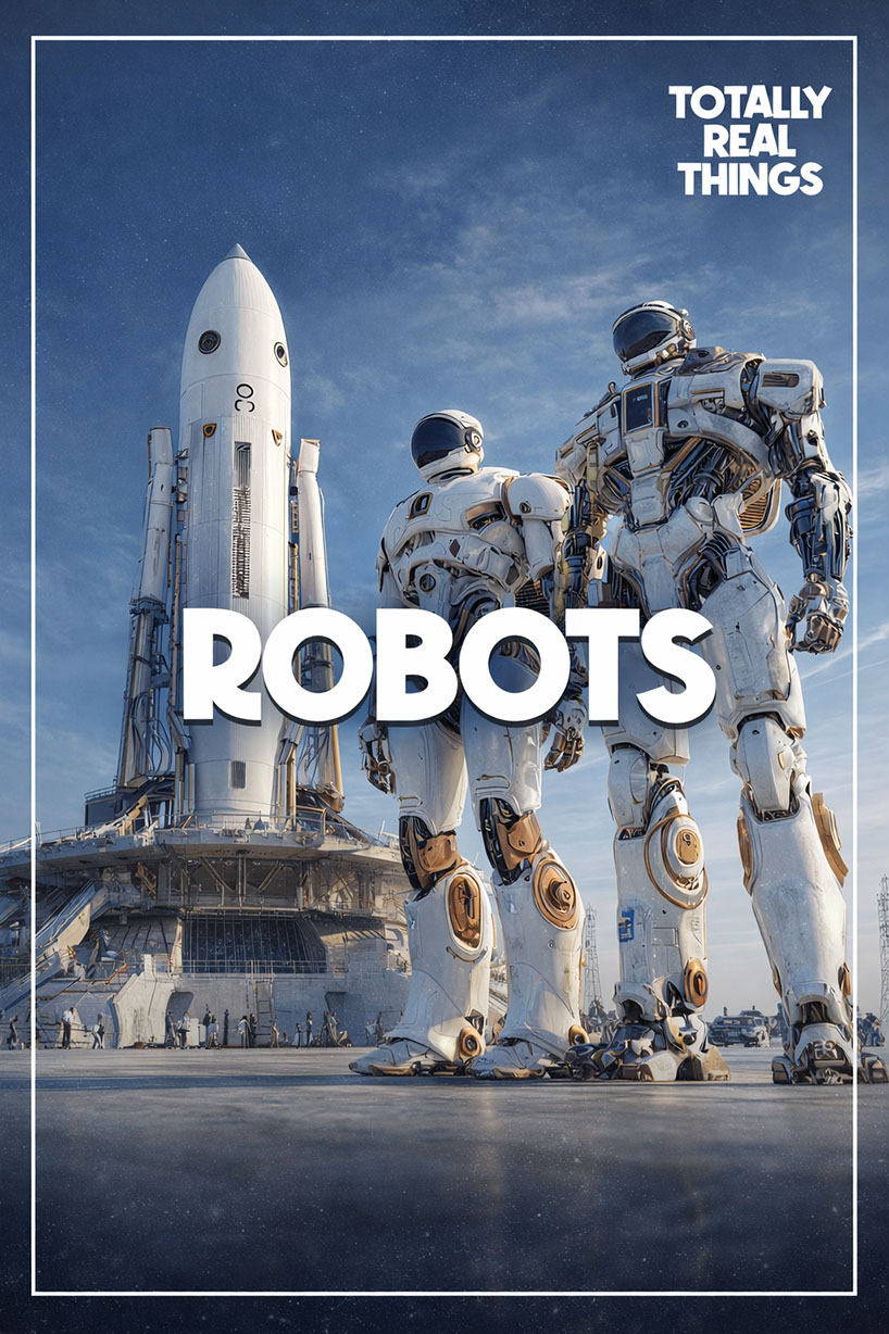 Totally Real Things – Robots Episode Poster