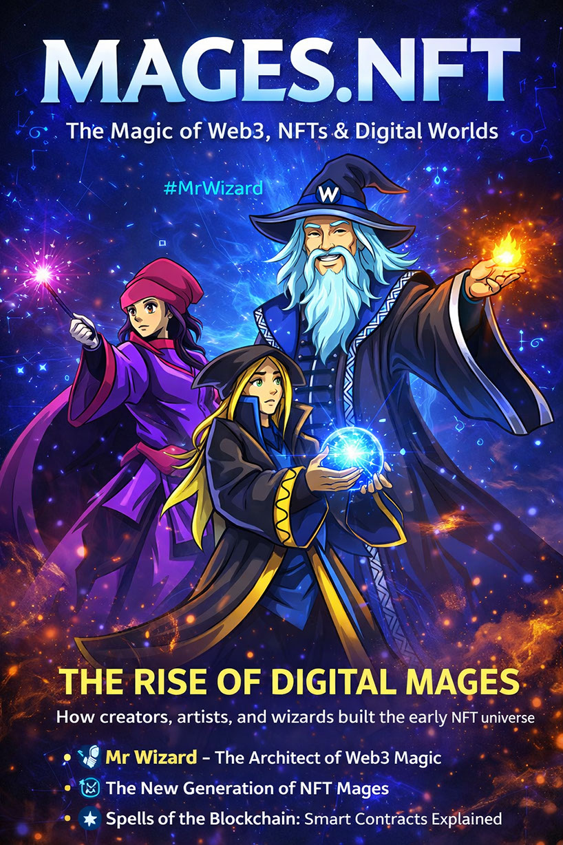 Mages NFT Web3 Editorial Cover