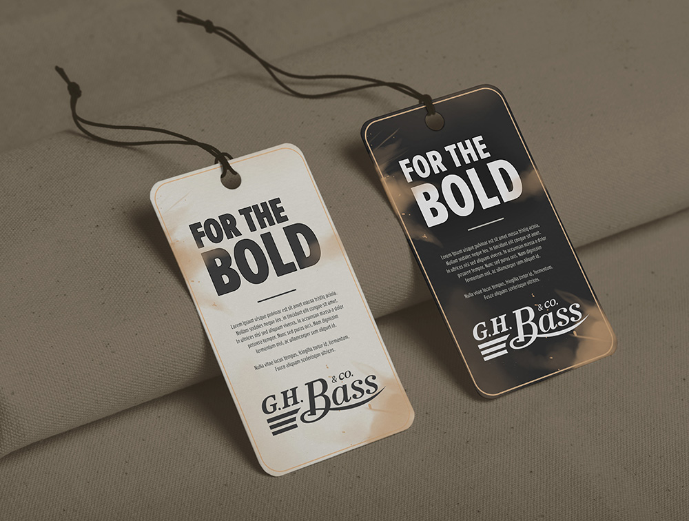 Retail Apparel Hang Tag Design
