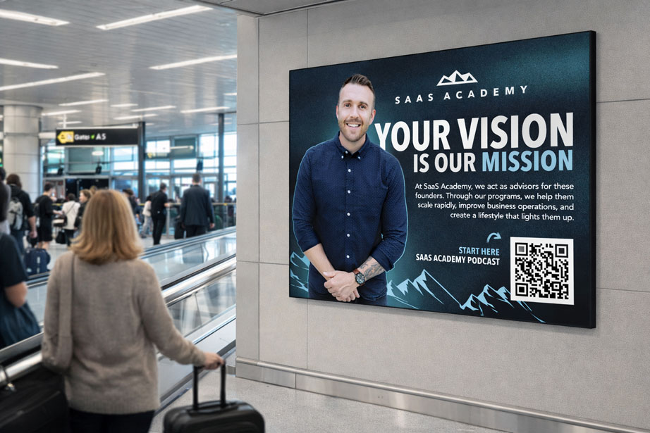 Outdoor Advertising Poster