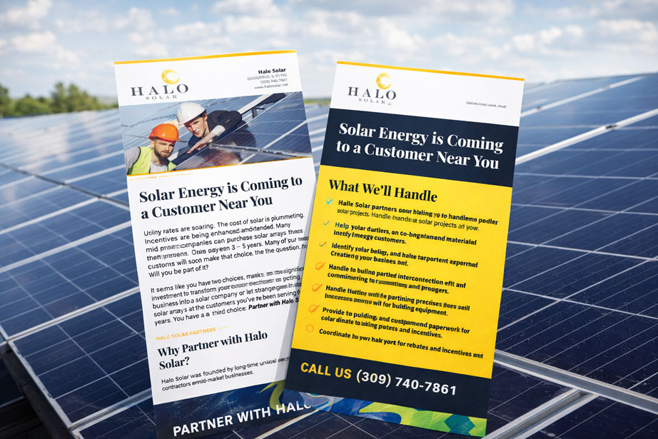 Product Marketing Flyer