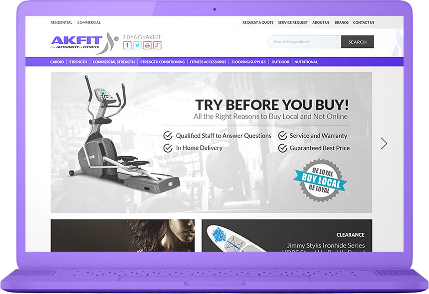 User management and settings view
