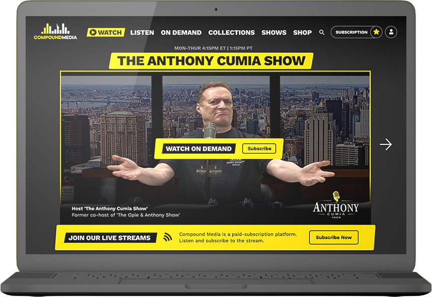 Detail / settings screen